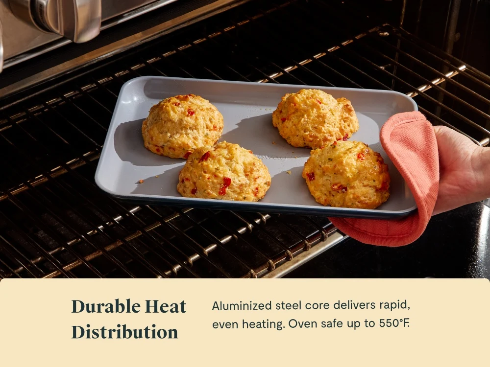 Ceramic-Coated Baking & Cooling Set for Everyday Meals and Holiday Treats