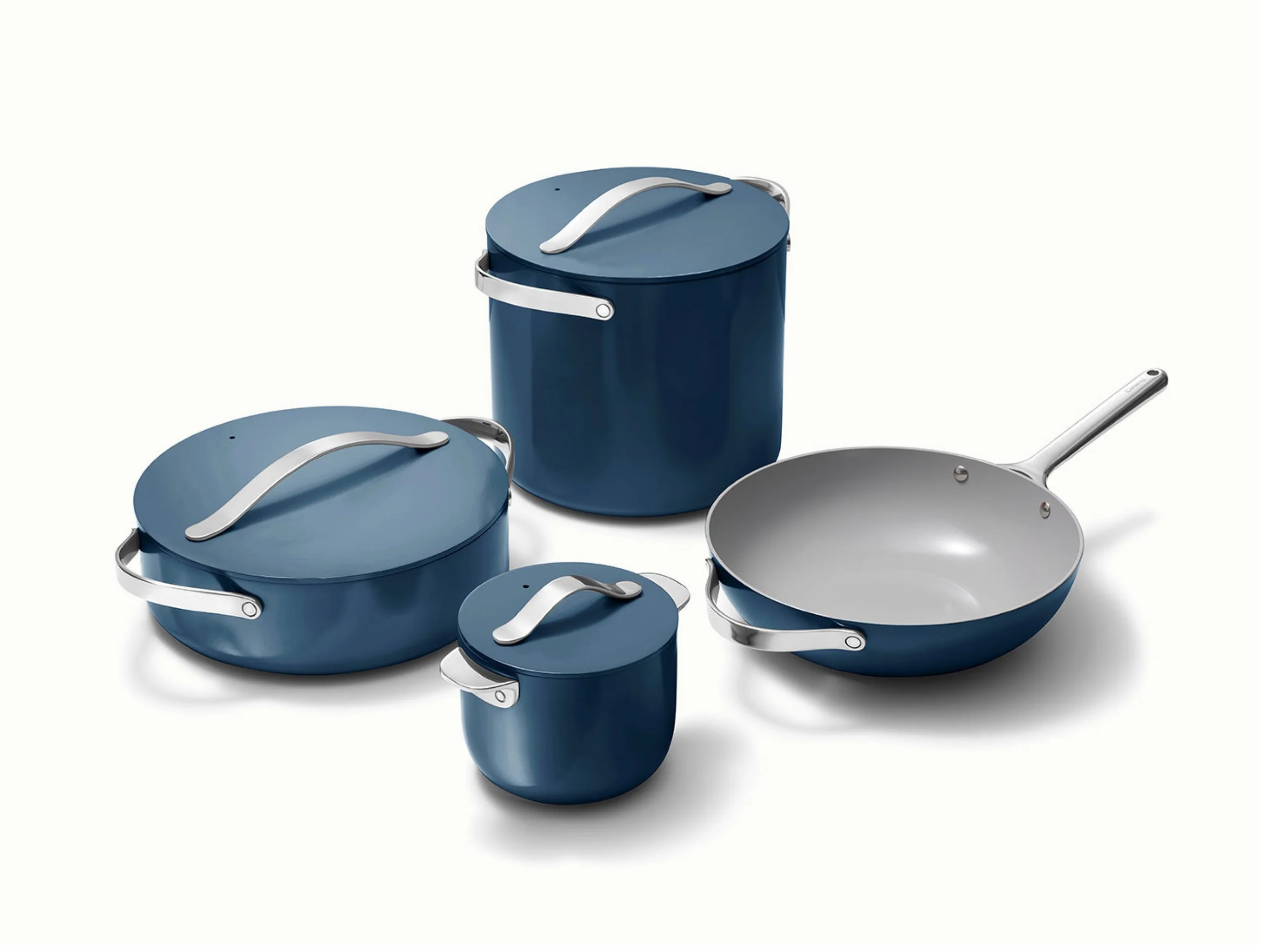 Cookware+ Set 8-Piece Non-Toxic Oven-Safe Specialty Set with Storage