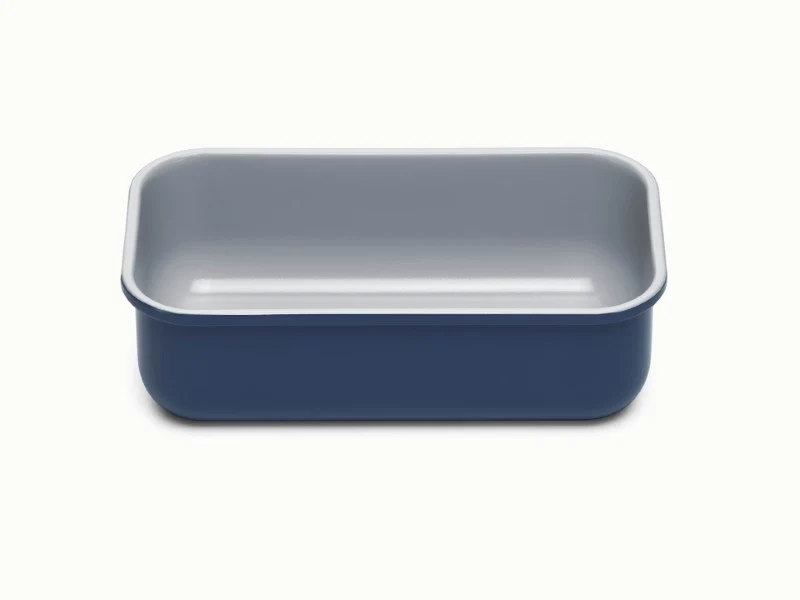 Stampo da plumcake in ceramica antiaderente con corpo in acciaio alluminato