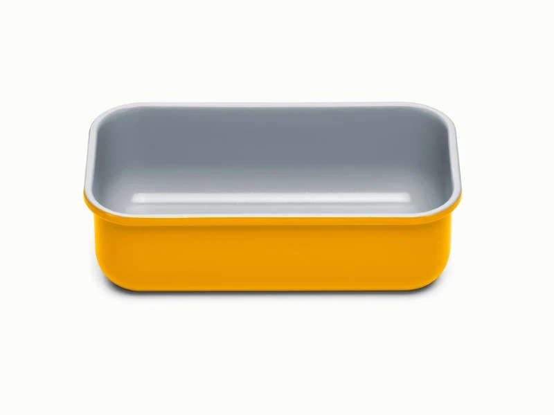 Stampo da plumcake in ceramica antiaderente con corpo in acciaio alluminato