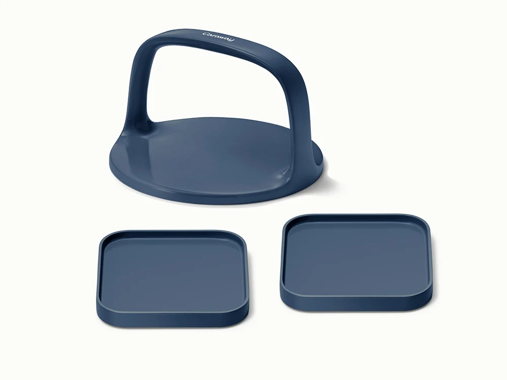 3-Piece Press and Rest Bundle with 6 Inch Grill Press
