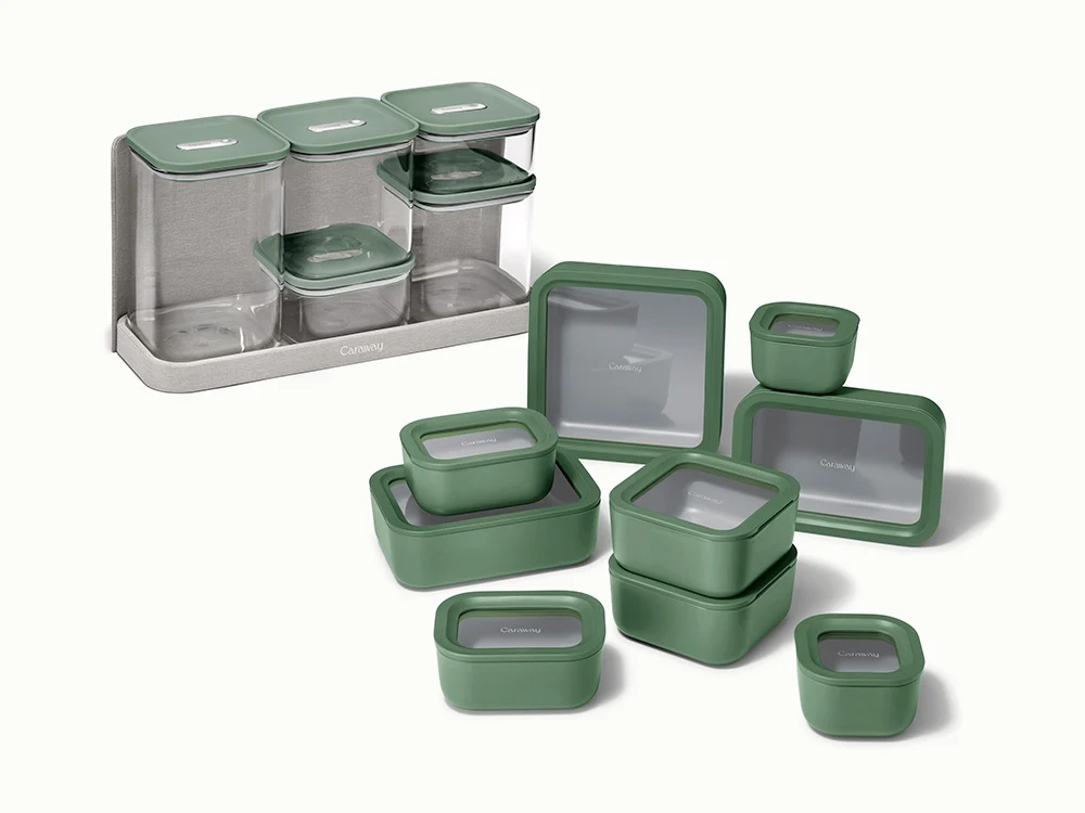 Complete Kitchen Organization Bundle BPA-Free Stackable Containers