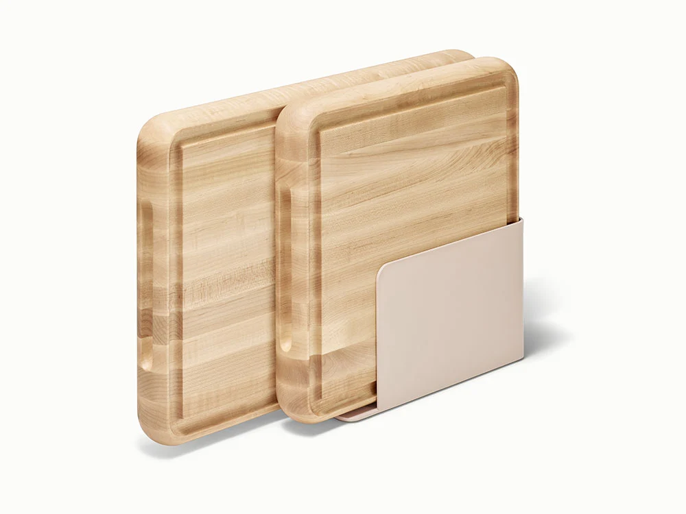 Butcher Block Organizer for Caraway Cutting Boards