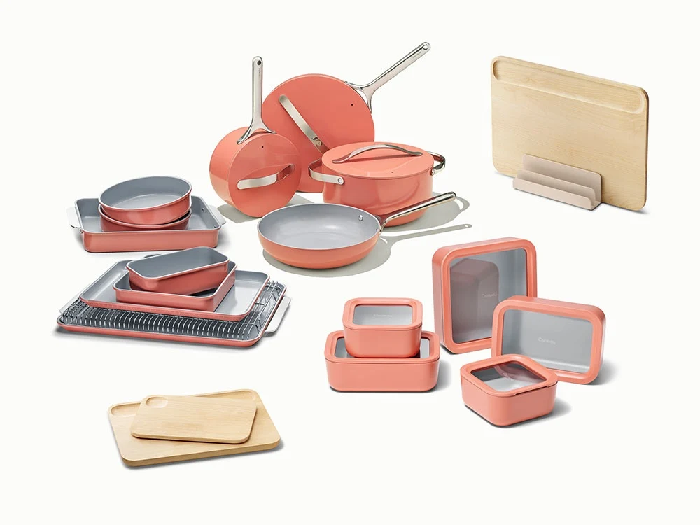 Clean Start Bundle with Ceramic Cookware, Bakeware and Food Storage