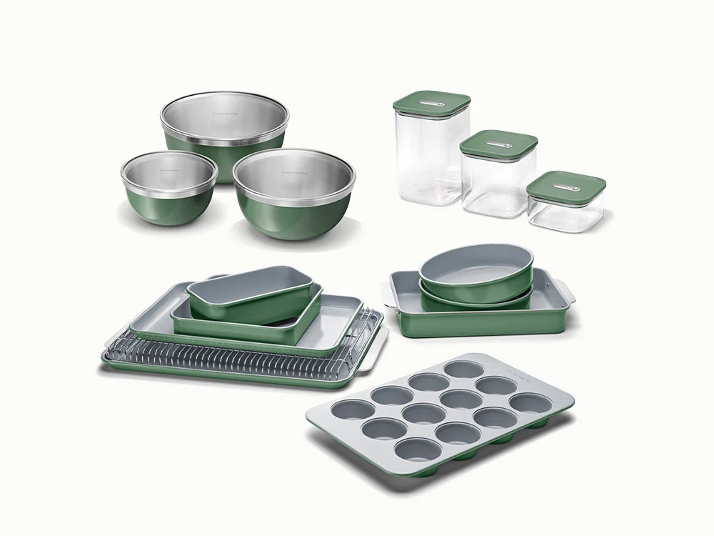 Better Baking Bundle with Stackable Glass Airtight Containers