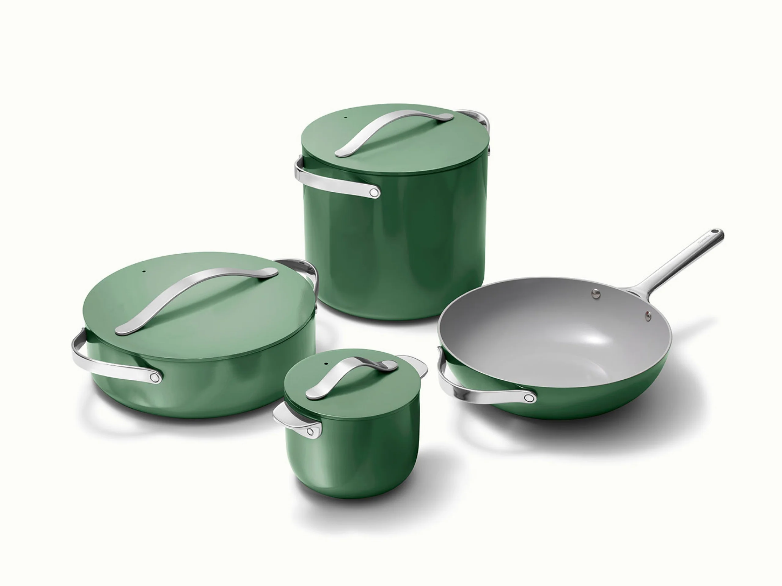 Cookware+ Set 8-Piece Non-Toxic Oven-Safe Specialty Set with Storage