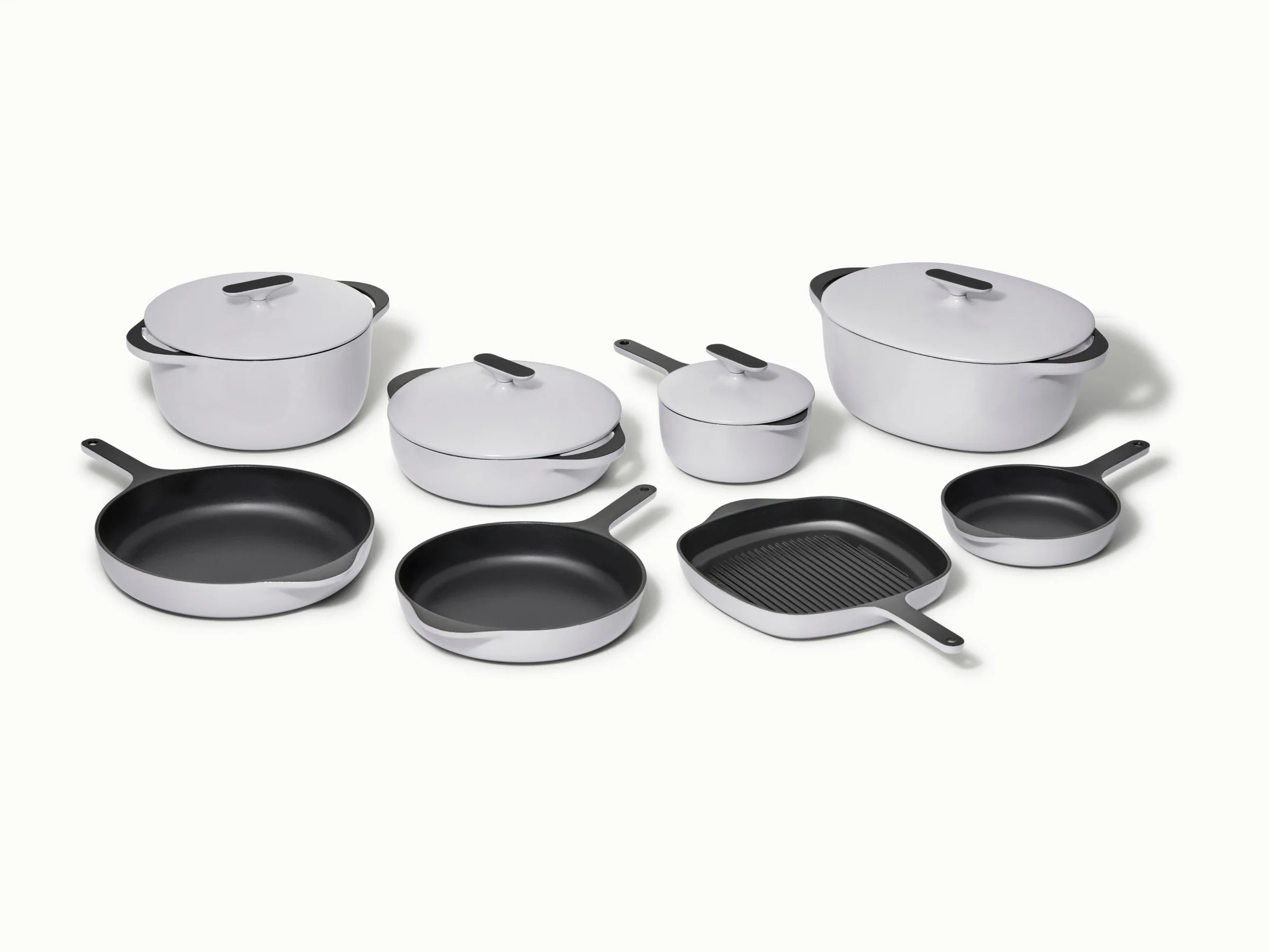 Set Deluxe in Ghisa Smaltata da 16 Pezzi per Pasti Abbondanti