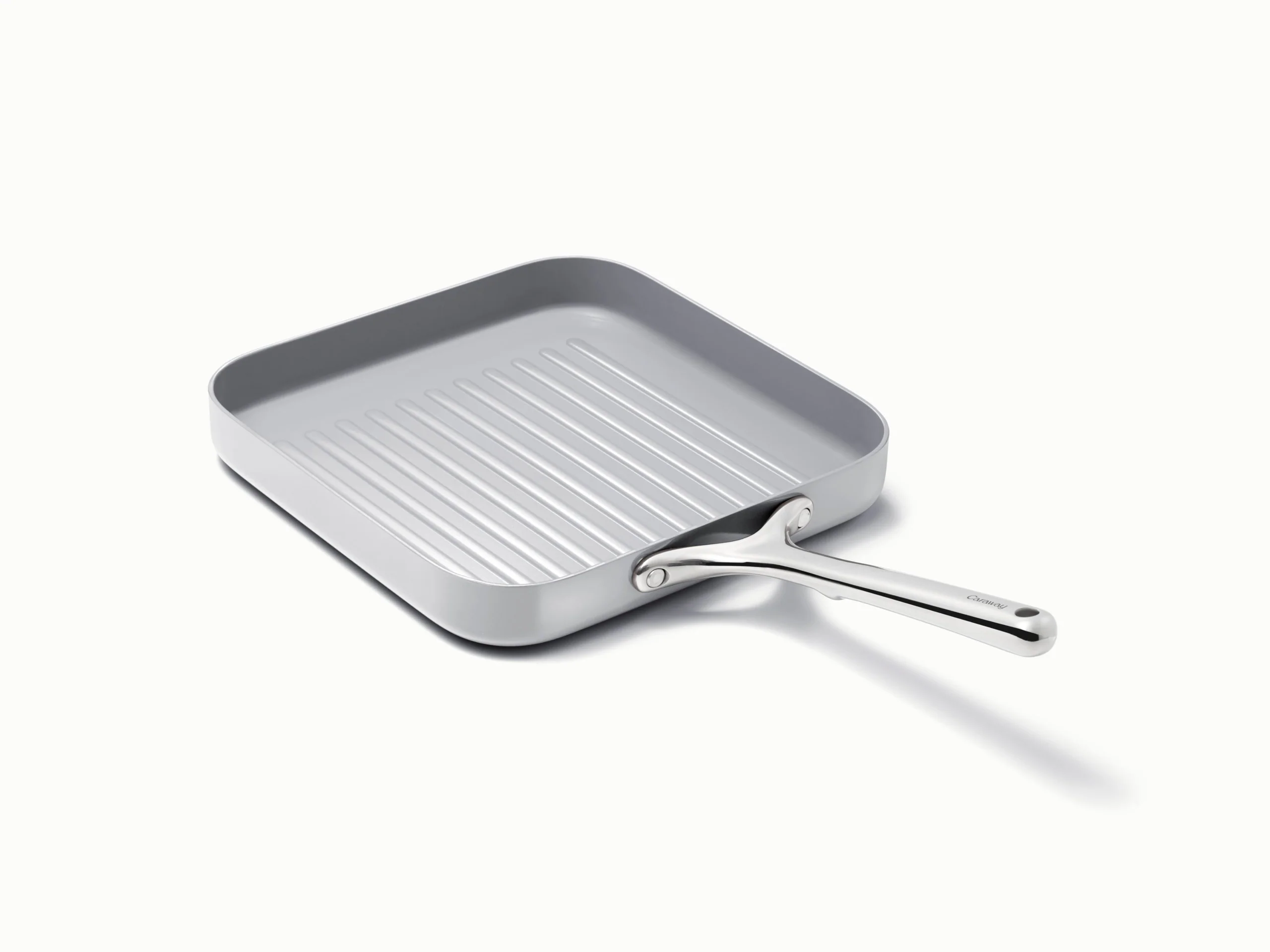 Ceramic Square Grill Pan for Indoor Searing and Grilling