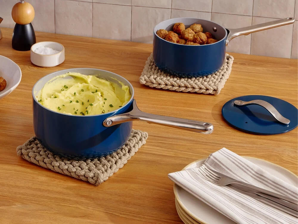 Mini-saucepan 1,75 qt non-toxic non-stick letvægtsgryde
