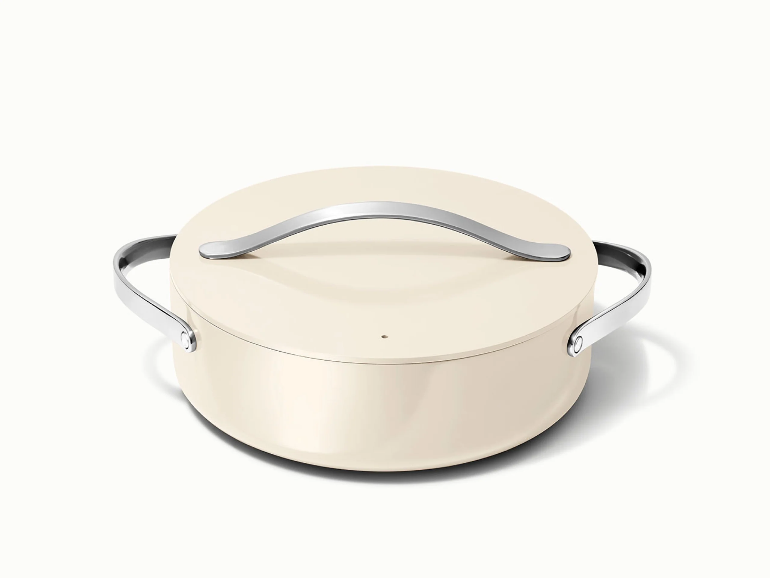 6-Qt Ceramic Rondeau Pan for Braising and Roasting