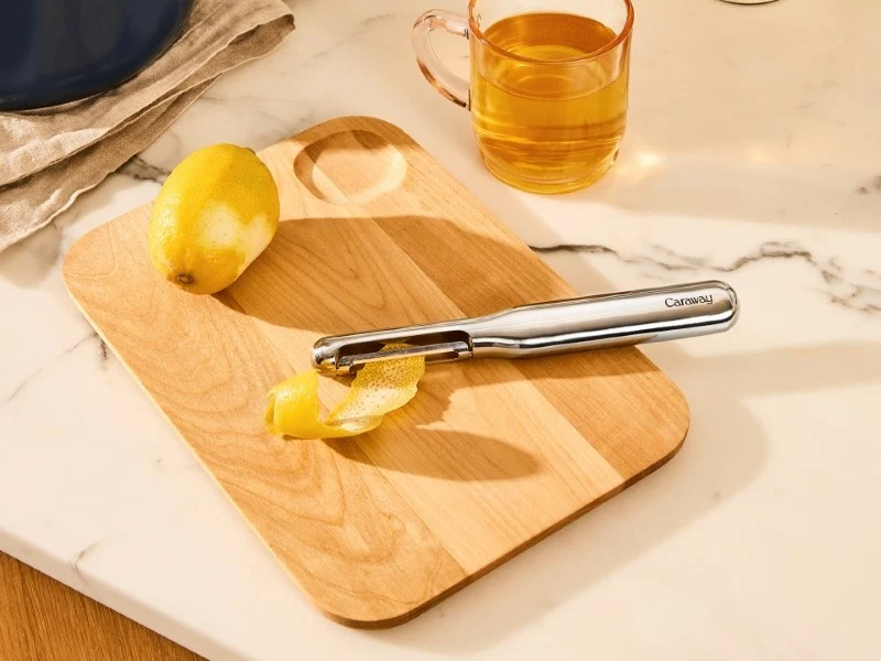 Caraway Vegetable Peeler with Non-Toxic Stainless Steel and Sharp Blade