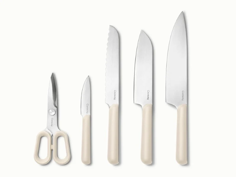 Non Toxic Stainless Steel Knife Set for Safe Everyday Cutting