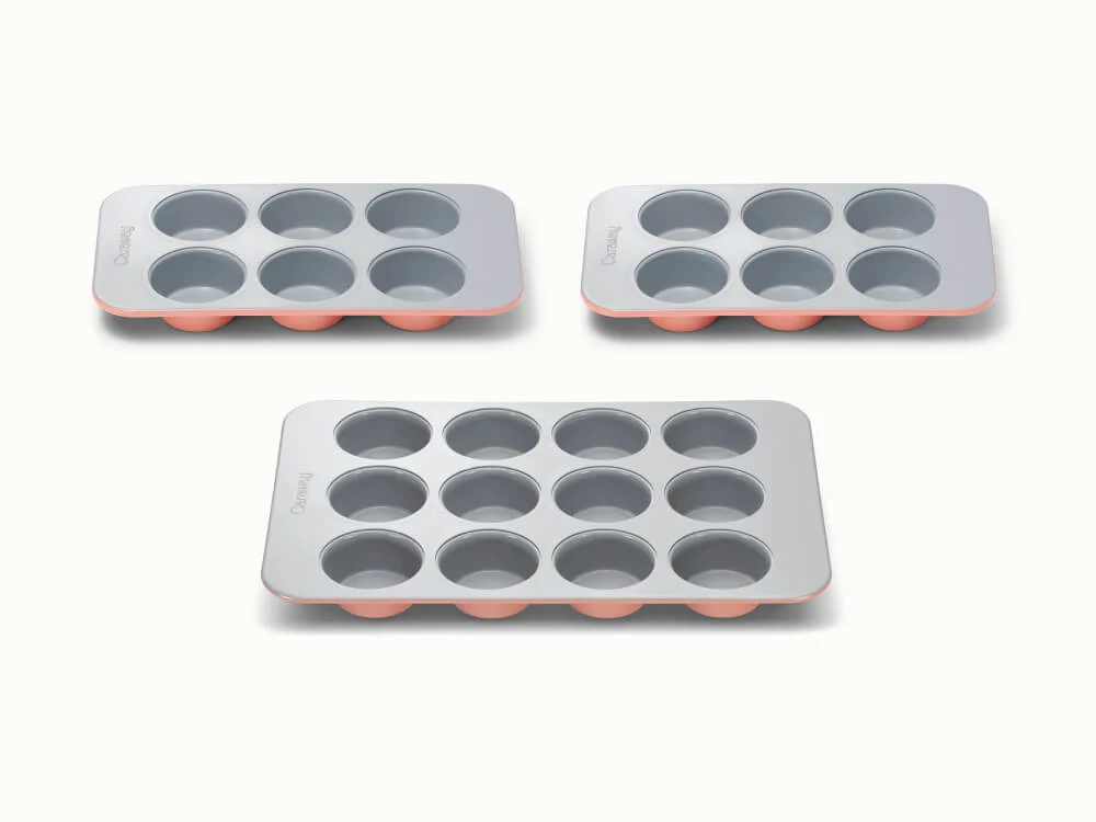 Muffin Pan Trio Built for Cupcakes and Quiches