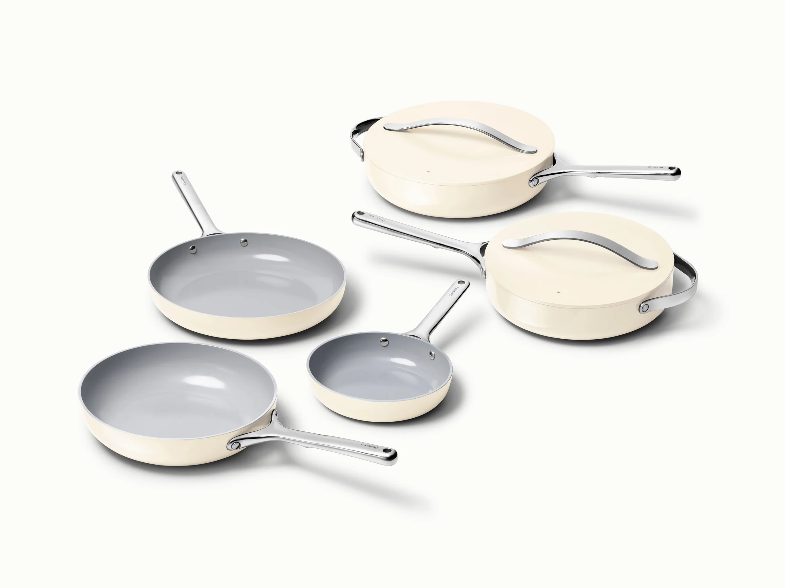 7pc Fry & Sauté Set: Full Lineup of Fry and Sauté Pans