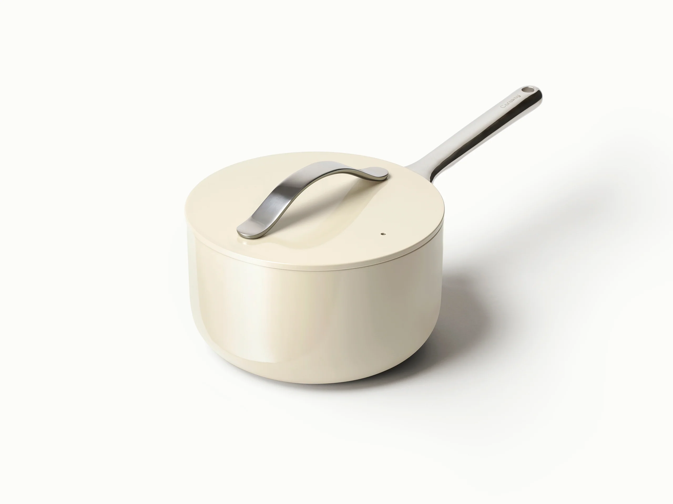 3-Quart Ceramic Non-Toxic Sauce Pan for Healthy Cooking