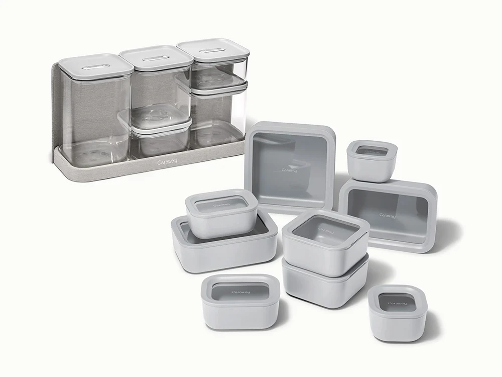 Complete Kitchen Organization Bundle BPA-Free Stackable Containers
