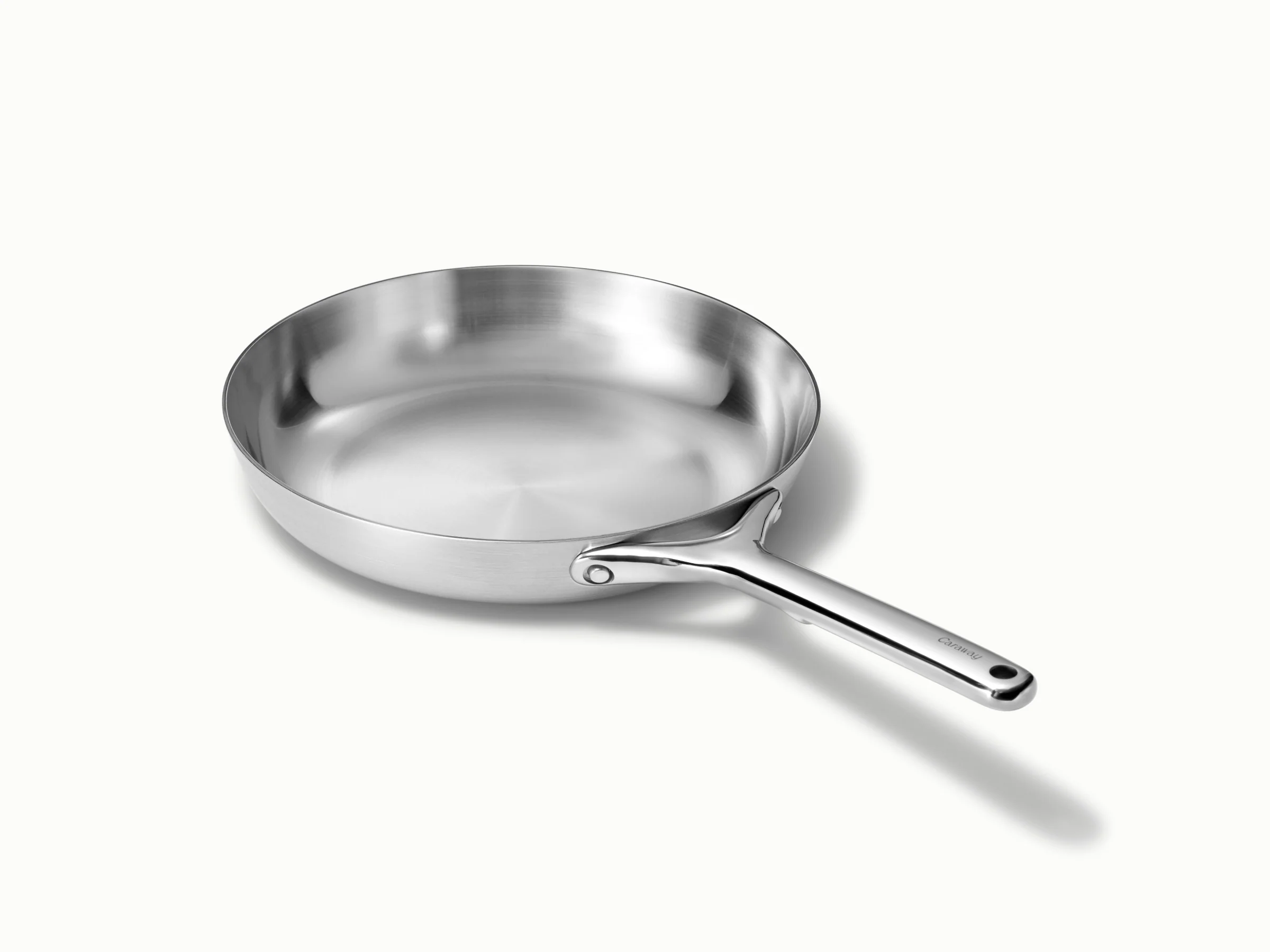 Stainless Steel Fry Pan with 5-Ply Fully Clad Steel