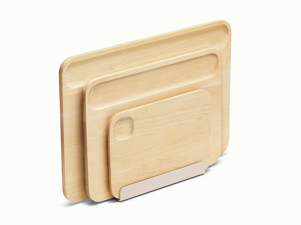 Cutting Board Organizer for Small, Medium and Large Boards