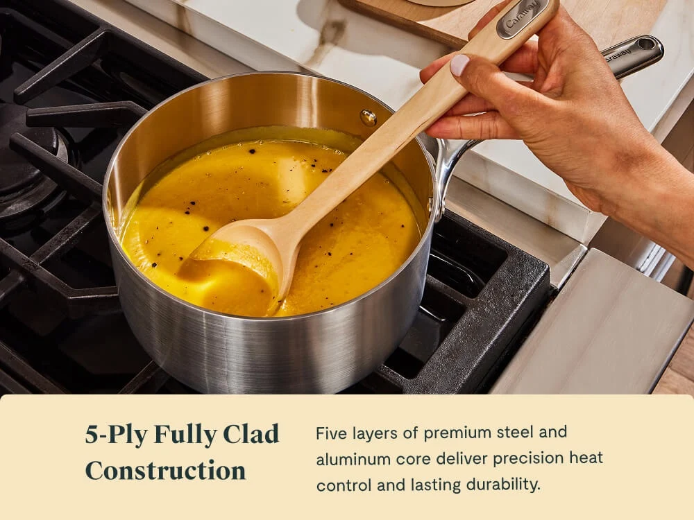 Stainless Steel Sauce Pan for Everyday Cooking