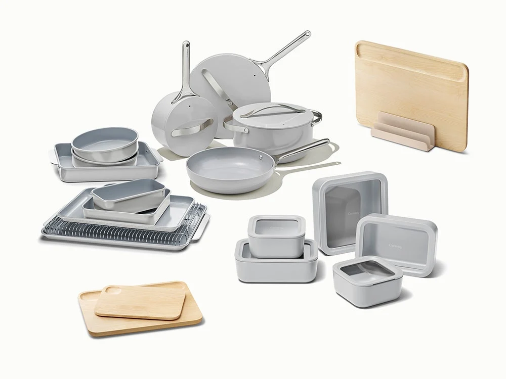 Clean Start Bundle with Ceramic Cookware, Bakeware and Food Storage