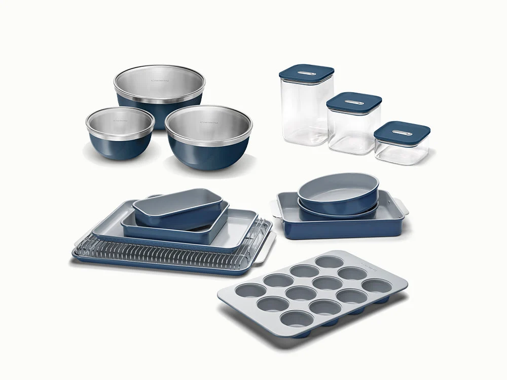Better Baking Bundle with Stackable Glass Airtight Containers