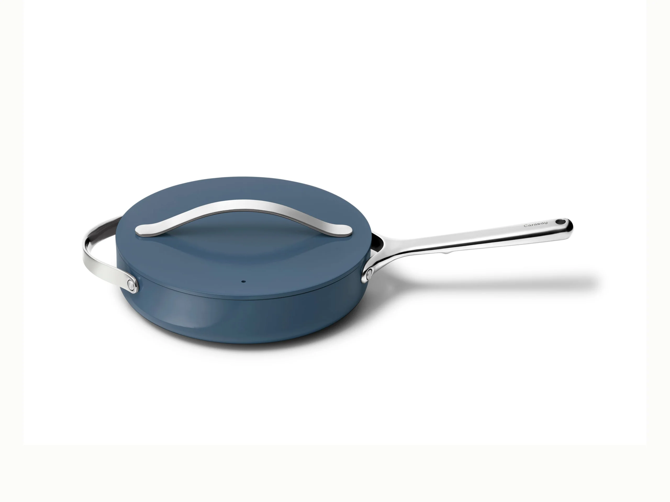 3 qt Ceramic-Coated Small Sauté Pan for Vegetables and Sauces